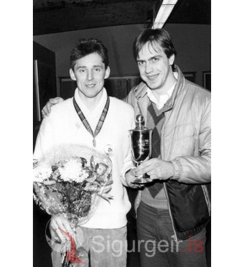 Þór Valtýsson og Þorbergur Aðalsteinsson.