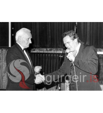 Guðlaugur Gíslason og Raggi rakari.