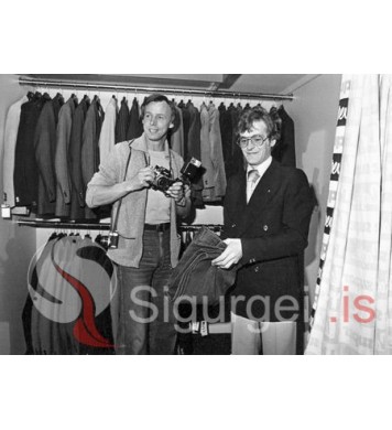 Sigurgeir í Skuld  og Steini í Steindó.