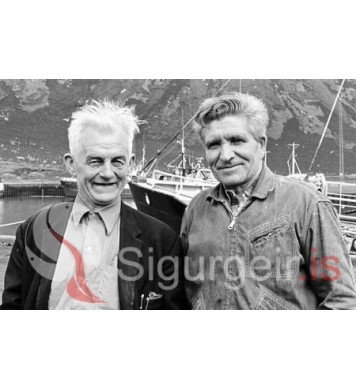 Júlli á Skjaldbreið og Elli í Ólafshúsum.