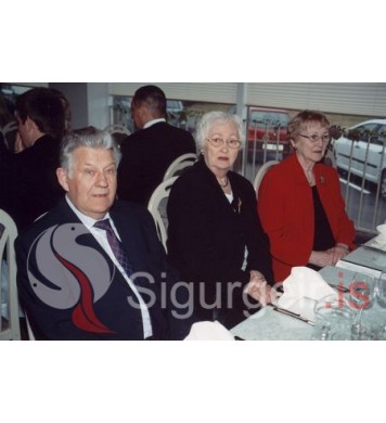 Haukur, Emma og Unnur Gígja.