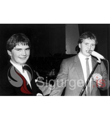 Páll Scheving og Davíð Jóhanns.