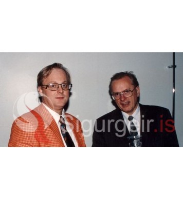 Gísli Gíslason og Sveinbjörn Björnsson.