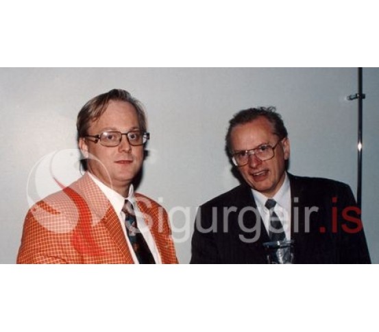 Gísli Gíslason og Sveinbjörn Björnsson.