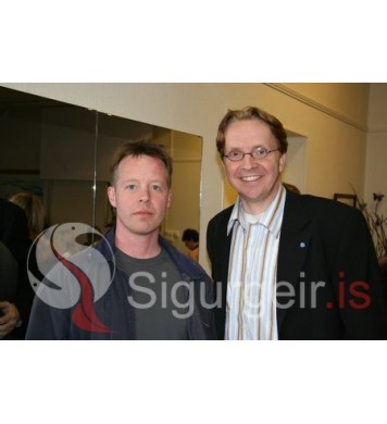 Halli Reynis og Gunnlaugur.