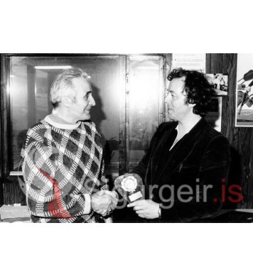 Bjarnhéðinn og Sigurgeir í Þorlaugargerði.