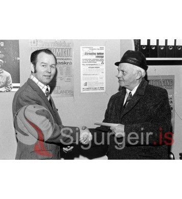 Svenni Hjall og Gunnar prentari.