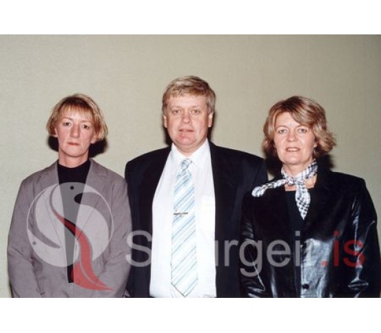 Elsa, Gaui Hjöll og Gerða. 