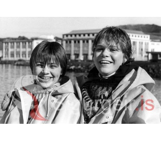 Lovísa Inga  og Kolbrún Hjartar.