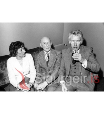 Gyða á Hoffelli, Óli Ísfeld og Jói í Drífanda.