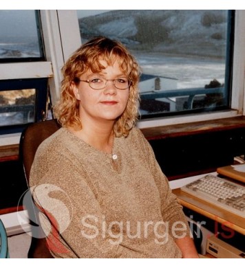 Hildur Hauksdóttir, flugumferðarstjóri.