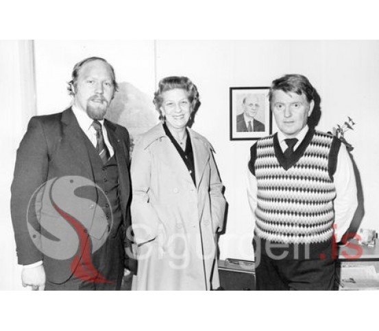 Einar Steingríms, Margrét og Bjarni.