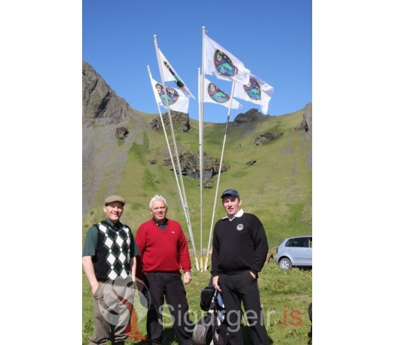 Helgi, Jón Haukur og Baui.