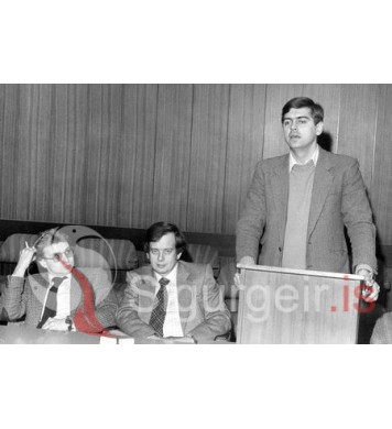 Maggi Kristins., Siggi Jóns og Jón Magnússon.