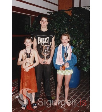 Magni Freyr, Logi Jes og Anna Guðný.