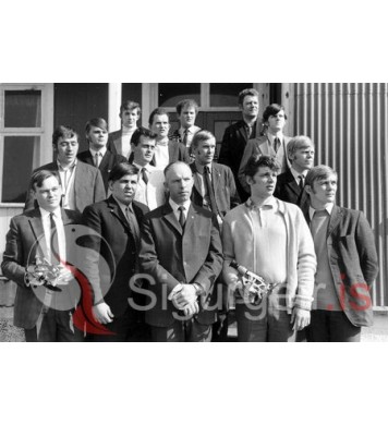 Nemendur í Stýrimannaskólanum.