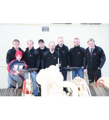 Áhöfnin á Vestmannaey.