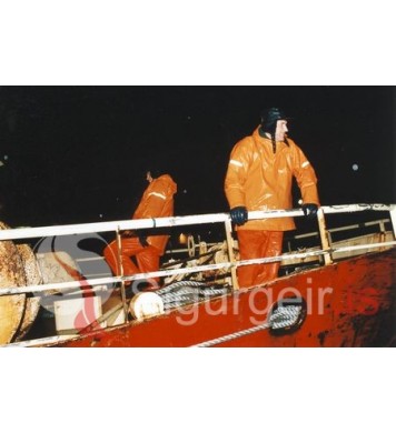 Um borð í Smáey Ve.