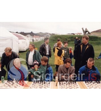 Fjöltefli á Stakkó.