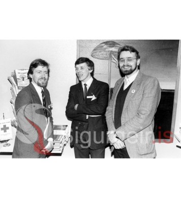 Sr. Kjartan Örn, Gústi og Maggi.