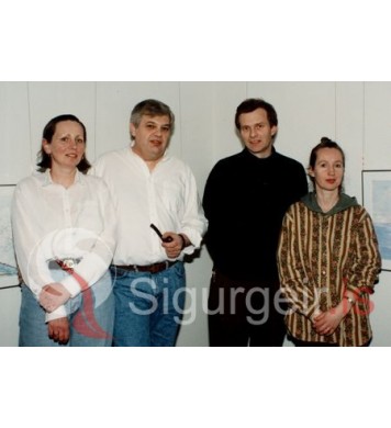 Unnur Jóna, Bennó, Róbert, Svanhildur.