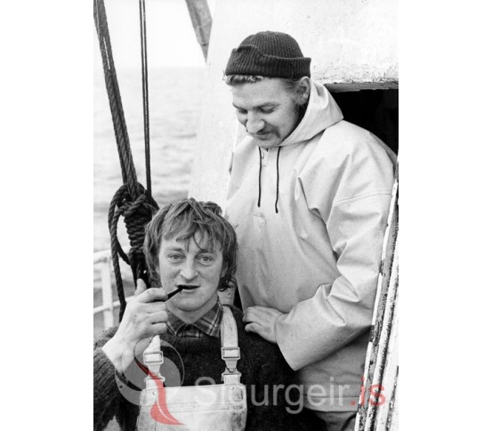 Ómar Kristmannsson og Níels Færeyingur.