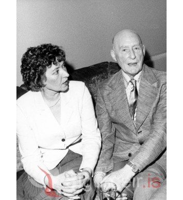 Gyða á Hoffelli og Óli Ísfeld.