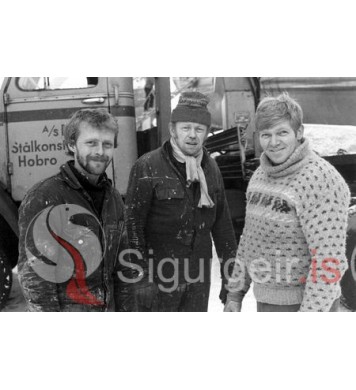 Gísli Erlings, Sigurður og Olli málari.