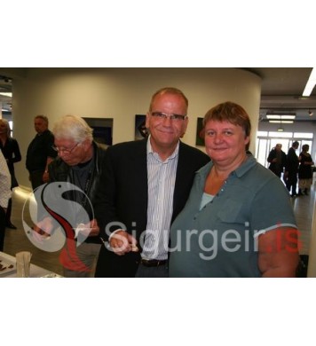 Páll Magnússon og Sigrún Inga.