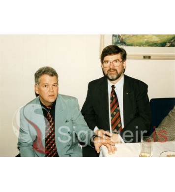 Goggi í Klöpp og Helgi Hermanns.