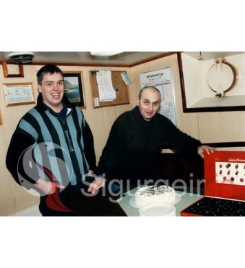 Jón Logason og Jóhann Friðriksson.