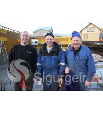 Stebbi, Arnar og Þórarinn.