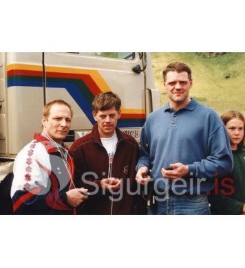 Johny, Siggi og Valli.