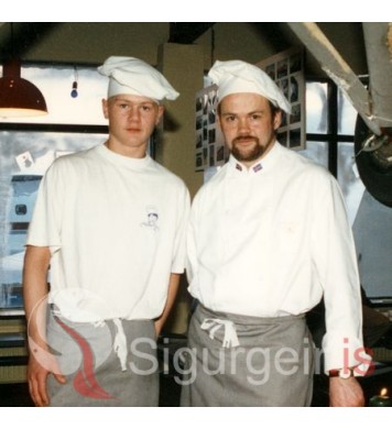 Davíð og Arnór bakari.