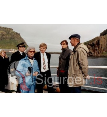 Heimsókn forseta Finnlands til Eyja.