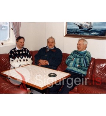 Hermann, Bjarni og Guðfinnur.