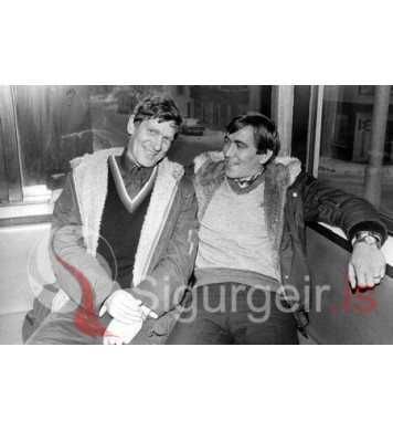 Haukur á Reykjum og Friðrik Már.