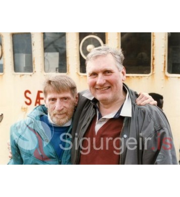 Valgeir og Siggi Gúm. 