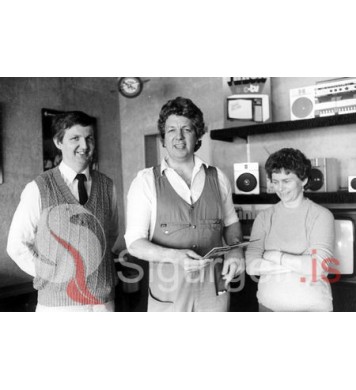 Sigursteinn, Óli Gränz og Sigga.