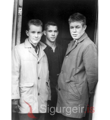 Hafþór, Gísli Már og Áki Heinz.