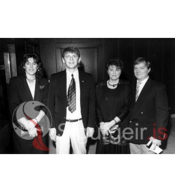 Kolbrún, Sigmar, Guðfinna og Óskar.