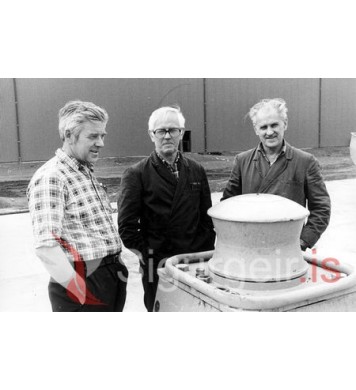 Elli á Gjábakka, Njáll og Knud K. Andersen.