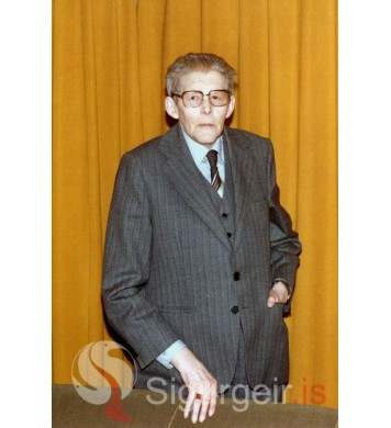 Ingólfur í bankanum.