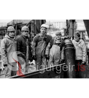 Skipverjar á Sigurði Ve.