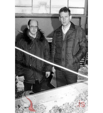 Starfsmenn Samfrosts.