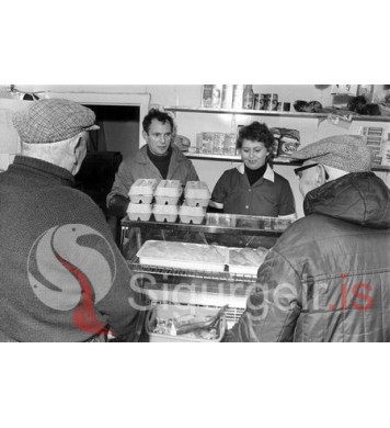 Fiskbúðin við Bárustíg.