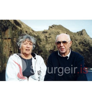 Guðbjörg í Skálholti og Egill á Stað.