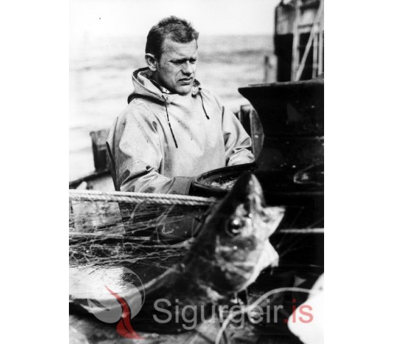 Um borð í Huginn VE-55.