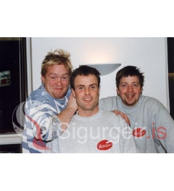 Valgeir, Sindri og Davíð.