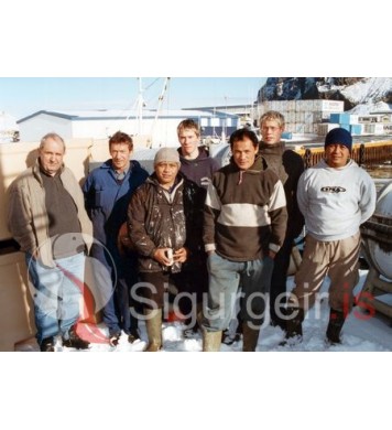 Áhöfnin á Byr VE.